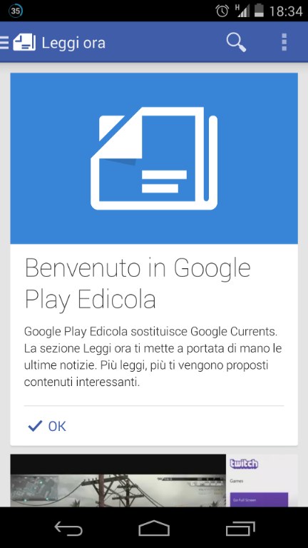 Google lancia Google Play Edicola