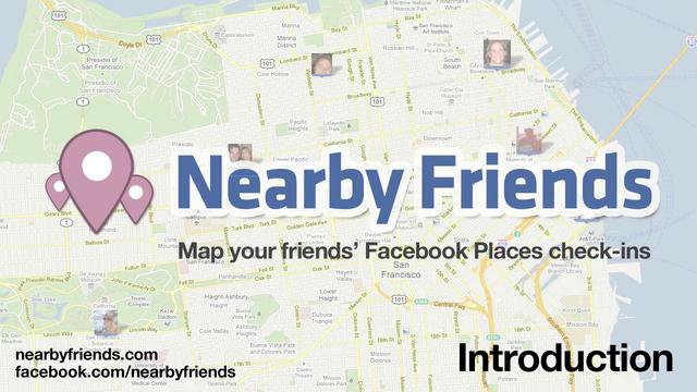 Nearby Friends su Facebook