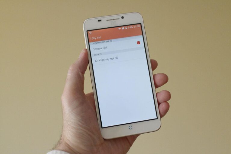 ZTE Grand S3 Sky Eye