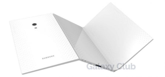 Il tablet Samsung pieghevole in 3 parti