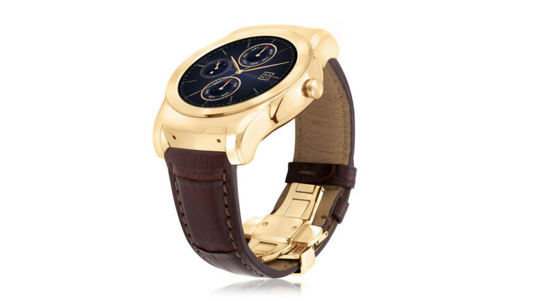 LG Watch Urbane Luxe in oro 23 carati
