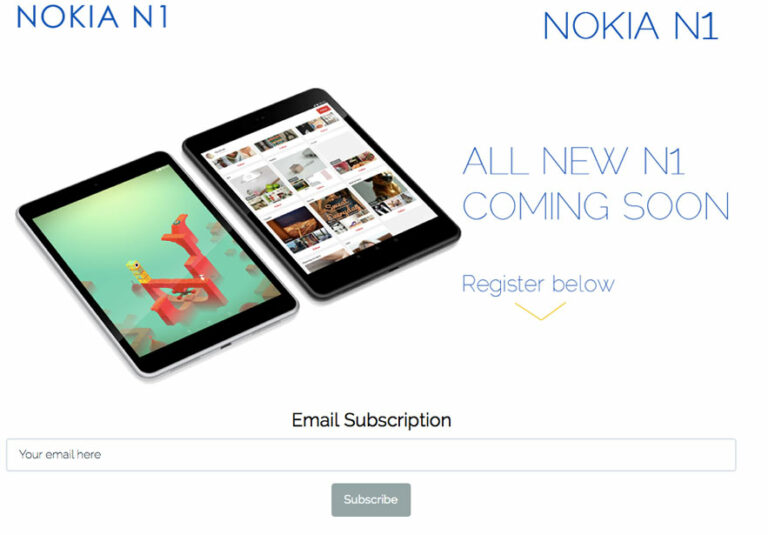 Nokia N1: inizia la commercializzazione in UK e Irlanda