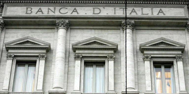 Bankitalia, debito pubblico sceso di 4,5 miliardi
