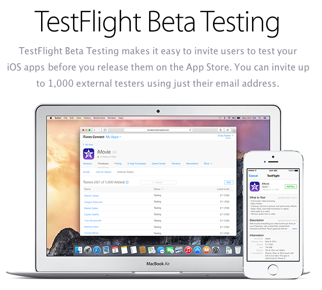 Apple aggiorna TestFlight, la piattaforma per provare le nuove app per Apple TV