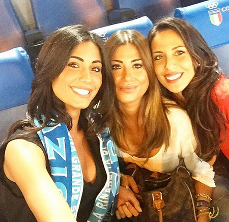 Federica Nargi posta su Instagram foto allo stadio. Boom di like