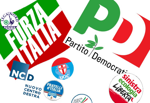 Sondaggi elettorali: per Euromedia M5S sempre piu’ vicino al PD, info Forza Italia, Lega Nord, Renzi e Salvini
