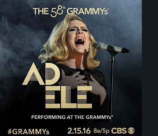 Adele ospite ai Grammy Awards 2016. In anteprima il promo della cerimonia