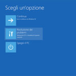 risoluzione problemi provvisoria windows 10 1