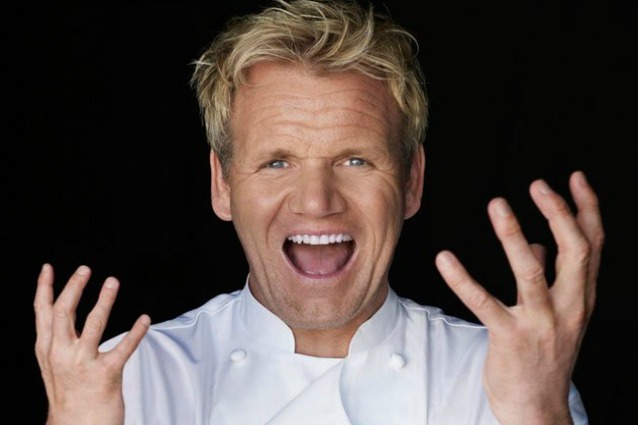 Gordon Ramsay e quella medusa…molesta!