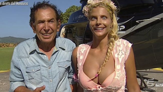 Francesca Cipriani Ipnotizzata si butta dall'elicottero 1 cipriani ipnosi isola
